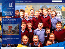 Tablet Screenshot of glenvaleschool.com.au